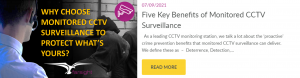 benefits of monitored CCTV